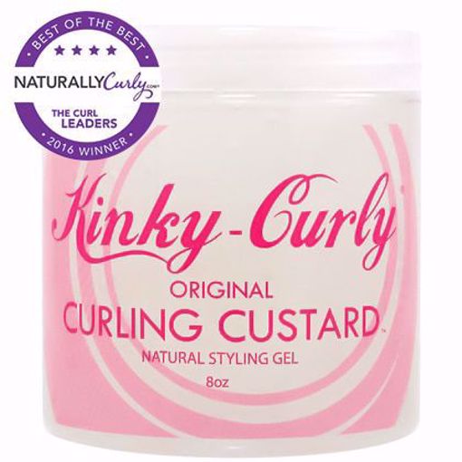 kinky curly cueling custard