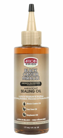 African Pride Black Castor Miracle Hair & Scalp Sealing Oil