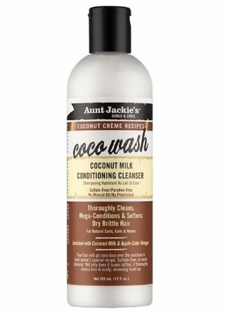 Aunt Jackie's Coconut Creme Coco Wash Coconut Milk Conditioning Cleanser