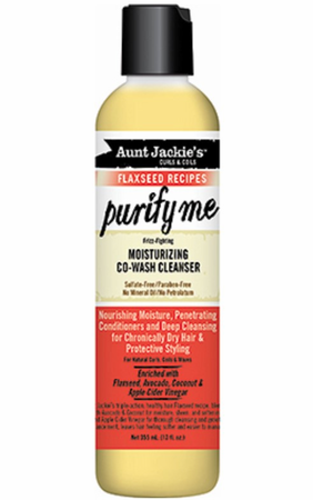 Aunt Jackie's Flaxseed Collection Purify Me Moisturizing Co-Wash Cleanser