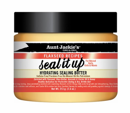 Aunt Jackie's Flaxseed Collection Seal It Up Hydrating Sealing Butter