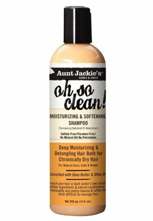 Aunt Jackie's Oh So Clean Moisturizing & Softening Shampoo
