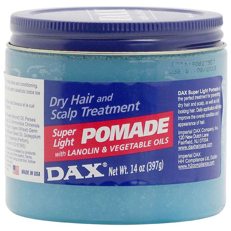 Dax Super Light Pomade With Lanolin & Vegetable Oils