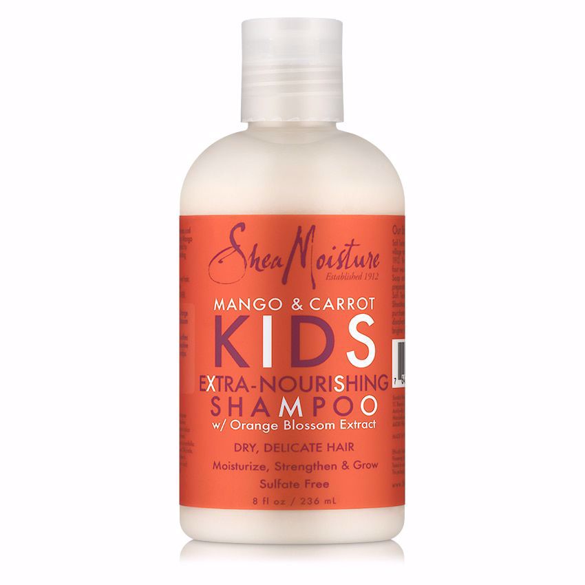 Shampoo per bambini con mango e carota