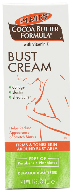 Palmers Kakaobutter-Formel-Büstencreme mit Vitamin E, Sheabutter, Collagen und Elastin