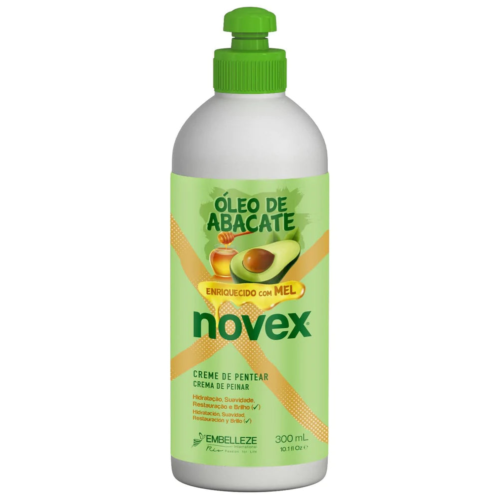 Novex Balsamo senza risciacquo con olio di avocado per capelli secchi o disidratati 300 ml