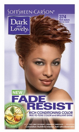 Dark and lovely Fade Resist Rich Auburn 374