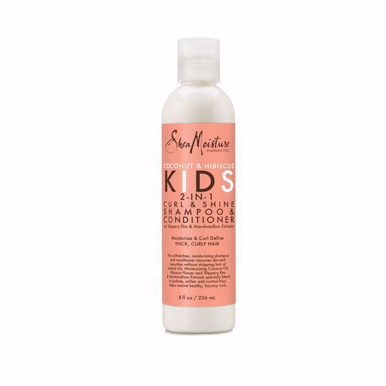 Coconut & hibiscus kids 2-in-1 curl & shine shampoo & conditioner